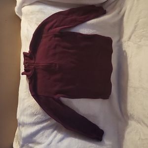 Polo partial zip sweater boys size 7